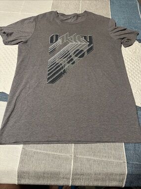 Oakley Charcoal Graphic Short Sleeve Tee